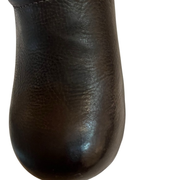 Dansko Brown Leather Slip-On Loafers - Picture 4 of 8